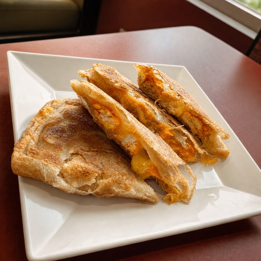 🔥 Chicken Cheese Paratha.