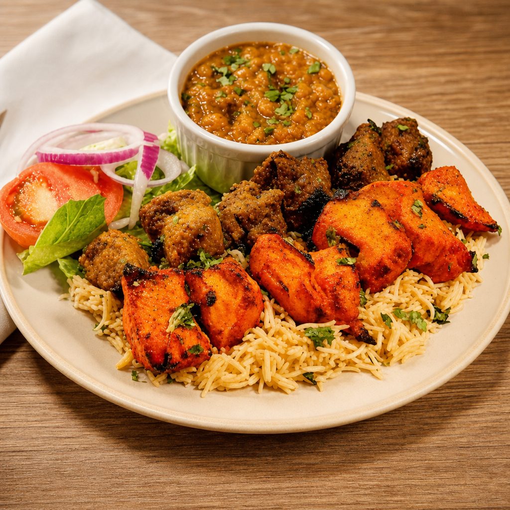 Combo 2 — Lamb & Chicken Tikka.
